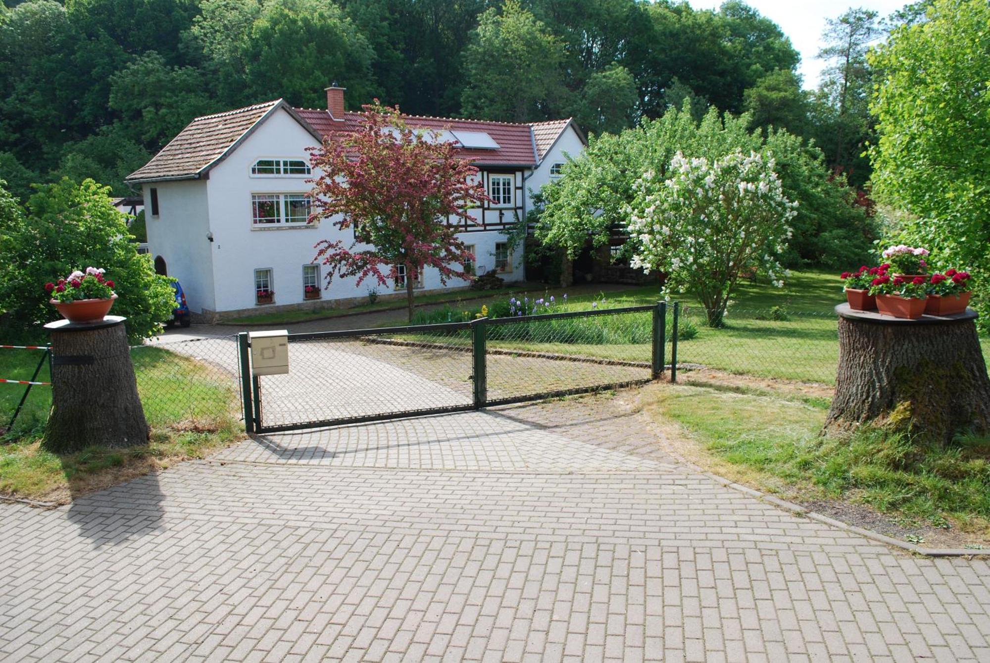Ferienwohnung Obermuehle Ballstädt 외부 사진